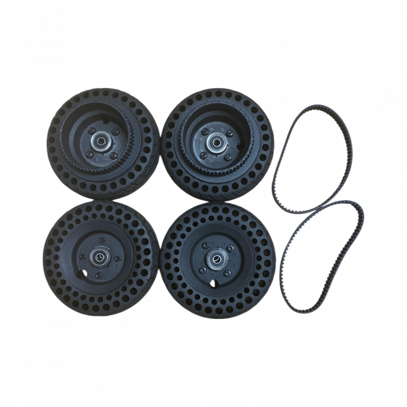 Konverteringskit för alla terräng oförstörbara däck 6 tum - Xplorer V1