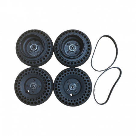 Kit de Conversion Tout-Chemin Pneus Increvables 6 Pouces - Xplorer V1