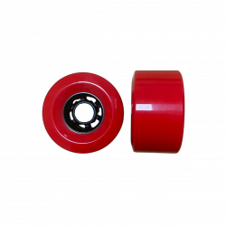 Roue 90mm Uréthane Rouge – Skate Électrique | Evo-Spirit
