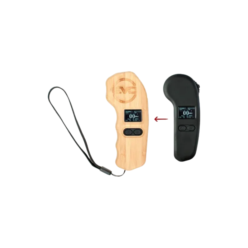 Coque de protection en bambou pour télécommande LCD Bluetooth