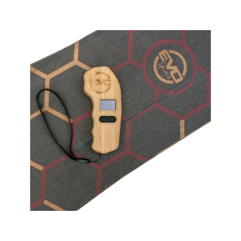 Coque de protection en bambou pour télécommande LCD Bluetooth