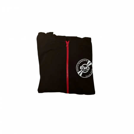 Veste Zipée Noire Evo-Spirit