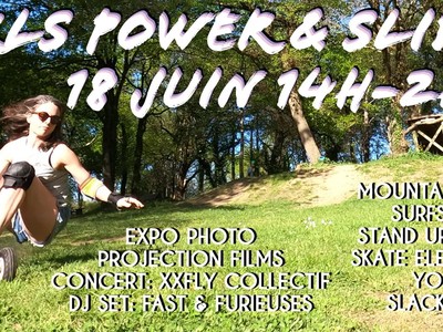 GIRLS POWER & SLIDES EN SKATE ÉLECTRIQUE